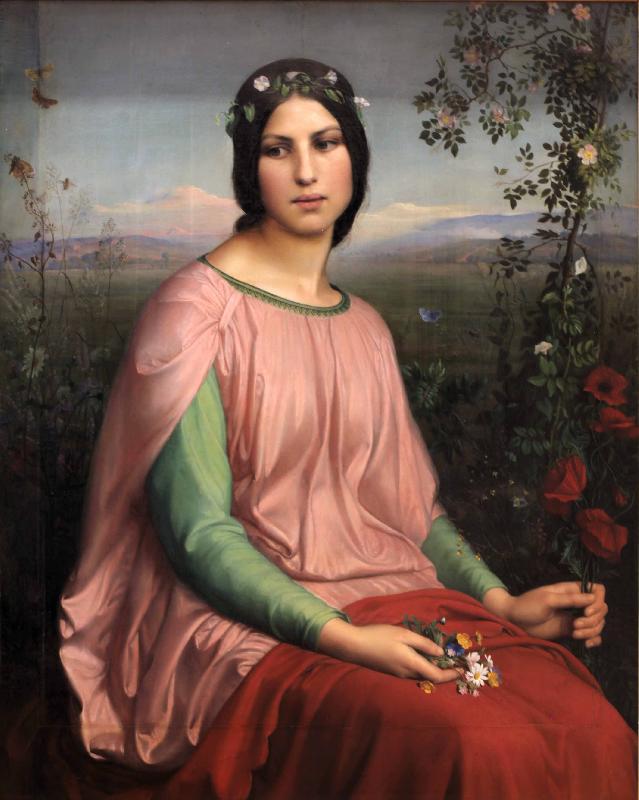 Louis Janmot Flower of the Fields France oil painting art